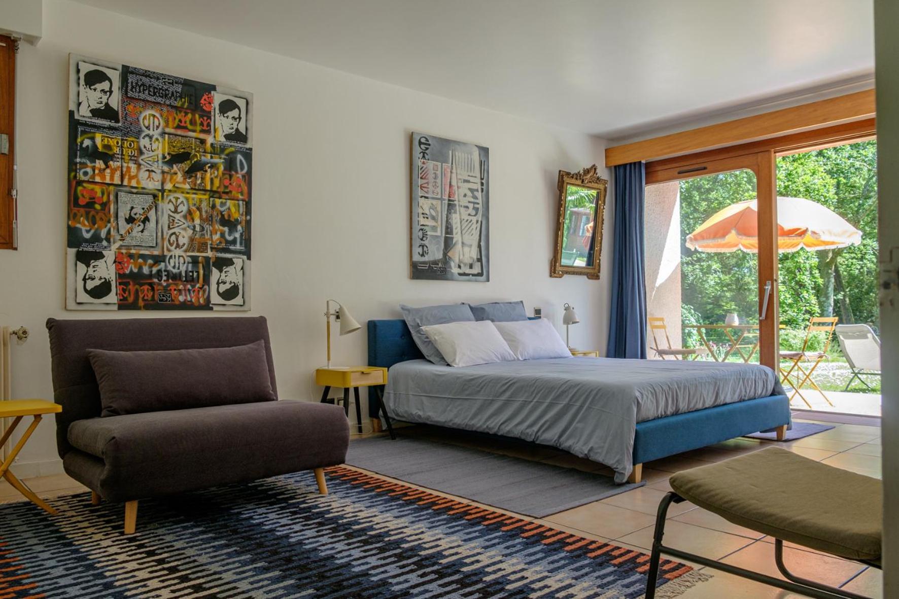 サン・ポール・レ・ダックス Parc De L'Aiguade Bed & Breakfast 部屋 写真